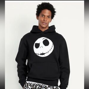 NWT black Disney The nightmare before Christmas Jacks face size XL